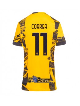 Inter Milan Joaquin Correa #11 Replika Tredje Kläder Dam 2024-25 Kortärmad